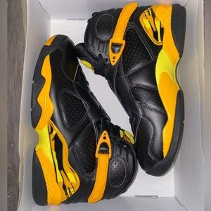 Women’s Air Jordan 8 Retro Black Orange